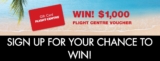 Ryobi December Competition: Win 1 of 5 Flight Centre gift vouchers