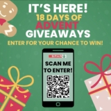 SPAR 18 Days of Advent Giveaways: Win 1 of 18 prizes