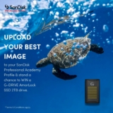 SanDisk Academy Competition: Win a G-DRIVE ArmorLock SSD 2TB worth $849