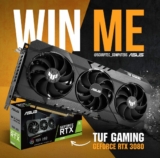 Scorptec Computers Competition: Win an ASUS TUF Gaming GeForce RTX 3080