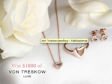 Von Treskow Valentine’s Day Giveaway: Win over $1000 of solid gold Von Treskow Luxe pieces
