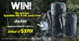 Wild Earth Competition: Win his and hers Speedlite 26L and 24L packs from Deuter