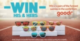 Wild Earth Competition: Win 2 pairs of Goodr Sunnies