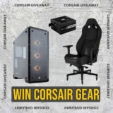 Umart Corsair Giveaway: Win a T2 Road Warrior Gaming Chair, a 570X Crystal Case and more