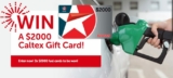 Budget Direct Competition: Win 1 of 3 $2000 Caltex gift cards