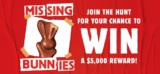 Maltesers Bunny Hunt Promotion 2019: Win a $5000 gift card and more at maltesersbunnyhunt.com