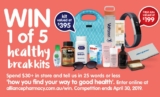 Alliance Pharmacy Competition: Win 1 of 5 healthy break kits valued at $395 at alliancepharmacy.com.au/win