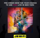 JB Hi-Fi P!ink Competition: Win a trip to see P!nk perform live in New York City