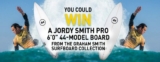 Jeep Competition: Win a Jordy Smith 44-model 6’0″ surfboard from the Graham Smith Collection