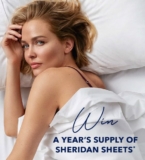 Sheridan Competition: Win a year’s supply of Sheridan Sheets