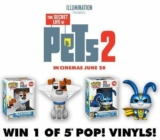 Hoyts Secret Life of Pets 2 Competition: Win 1 of 5 Pop! Vinyls