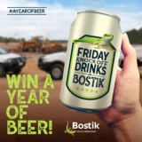 Bostik Competition: Win a Year of Free Beer