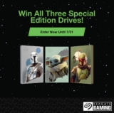 Seagate Star Wars Giveaway: Win all 3 Star Wars Special Edition Drives worth over $400 and more