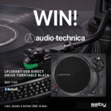 Selby Competition: Win an Audio-Technica LP120XBT-USB Direct Drive Turntable