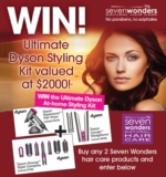 Chemist Warehouse Seven Wonders Competition: Win the Ultimate Dyson Styling Kit worth $2000