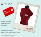 Sew Much Easier Competition: Win a Diana Adjustable Mannequin worth $399