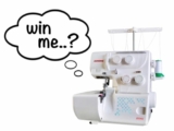 Sew Much Easier Competition: Win a Janome 8004D Overlocker