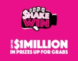 Shake to Win Promotion: Win a share of over $1 million in prizes at shaketowin.com.au