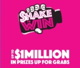 Shake to Win Competition 2022: Win a share of $1 million in prizes at www.shaketowin.com.au
