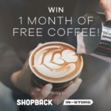 ShopBack Competition: Win 1 month of free coffee