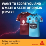 Sika Competition: Win a State of Origin jersey for you and a mate
