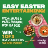 Simply Tasty Easter Giveaway: Win 1 of 3 $100 IGA gift cards