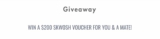 Skwosh Giveaway: Win a $200 Skwosh voucher for you and a friend