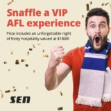 Snaffle Competition: Win a VIP AFL experience worth $1800