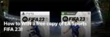 Socceroos FIFA Competition: Win 1 of 7 copies of EA SPORTS FIFA 23