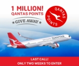 Solargain Qantas Competition: Win a share of 1 Million Qantas Points
