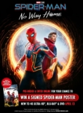 Win a Spider-Man No Way Home poster signed by Tom Holland, Zendaya & Jacob Batalon