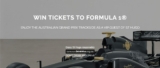 St Hugo Competition: Win tickets to the Formula 1 Australian GP at sthugo.com/f1