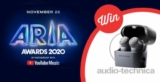 Stack ARIA Awards Competition: Win a pair of Audio-Technica Noise Cancelling In-Ear Headphones