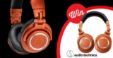 Win 1 of 2 Audio-Technica  ATH-M50xBT2 Headphones in limited edition Orange