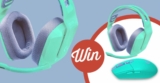 Win 1 of 2 G535 headset + G305 mouse combos in mint from Logitech and Stack