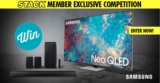 Win a new Samsung 75″ Neo QLED 4K TV from Stack