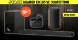 Stack Competition: Win a Sony Sound Pack including soundbar, wireless speakers and Noise Cancelling In-Ear Headphones