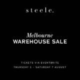 Steele Competition: Win $500 to spend at the Melbourne Warehouse Sale