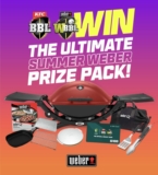 Summer of Weber Promotion: Win 1 of 10 Weber prize packs valued at $1000 at summerofweber.com