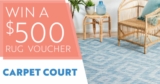 Sunrise Family Competition: Win a $500 Carpet Court rug voucher