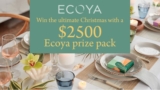 Sunrise ECOYA  Christmas Competition: Win an ECOYA prize pack worth $2,500