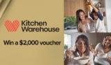 Sunrise Mother’s Day Competition: Win 1 of 12 $2,000 Kitchen Warehouse vouchers