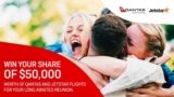 Sunrise and Qantas Reunion Competition: Win a share of $50,000 worth of Qantas and Jetstar flights