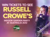 Sunrise Russell Crowe Competition: Win tickets to see Russell Crowe’s Indoor Garden Party at Australia Zoo