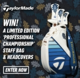 Win a Limited Edition “Professional Championship” Golf Bag PLUS 4 headcovers