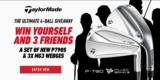 TaylorMade Ultimate 4-Ball Giveaway: Win a new set of P790s & 3 new MG3 wedges