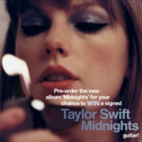 Win a signed Taylor Swift Midnights Acoustic Epiphone DR-100 Guitar