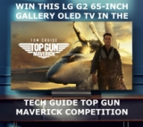 Tech Guide Competition: Win an LG 65-Inch G2 Gallery OLED TV and a Top Gun Maverick Prize Pack