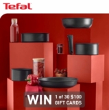 Tefal Mother’s Day Competition: Win 1 of 30 $100 Tefal-shop gift cards