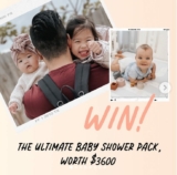 Win the ultimate baby shower gift pack worth $3600